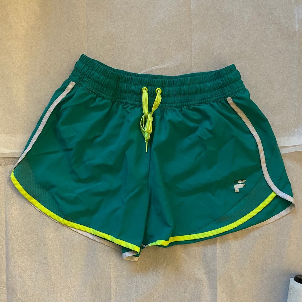🟢bright green athletic shorts🟢